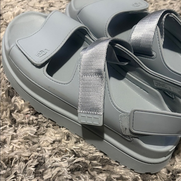 UGG Women’s Size 10 Light Blue Sandals - Picture 5 of 9